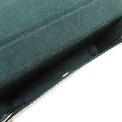 Pre-owned Fendi Black White Leather Shoulder Bag () In Multi