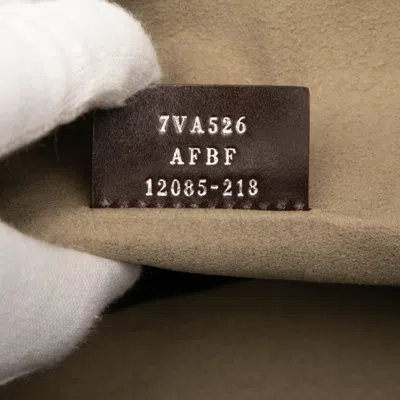 Pre-owned Fendi Brown Leather Shoulder Bag ()