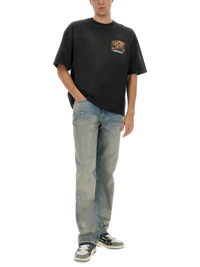 Amiri Jazz Hideaway Printed T-shirt In Black