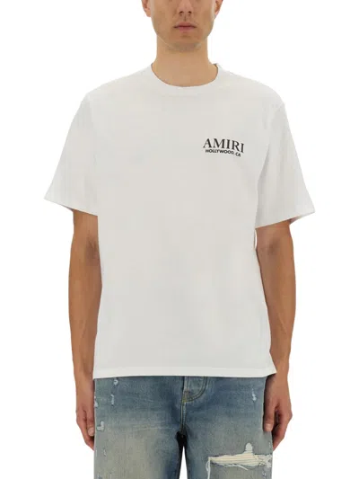 Amiri Bones Stacked Crewneck T-shirt In Multi