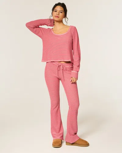 Gilly Hicks Cozy Waffle Bootcut Pants