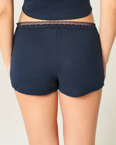 Gilly Hicks Waffle Lace Shortie Shorts