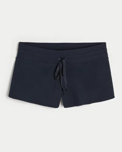 Gilly Hicks Cozy Waffle Mini Shorts