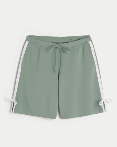 Gilly Hicks Active Cooldown Side Bow Shorts