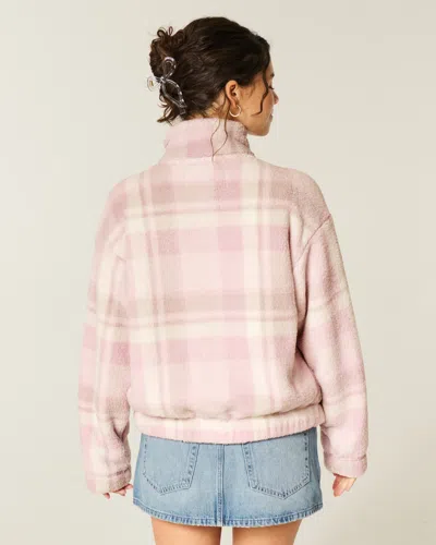 Gilly Hicks Sherpa Zip-up Sweatshirt