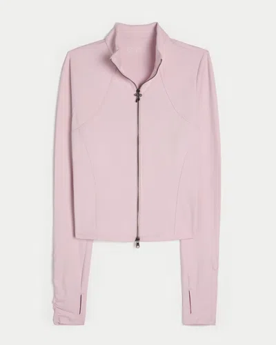 Gilly Hicks Active Recharge Bow Double Zip Jacket