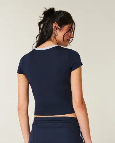 Gilly Hicks Active Graphic Baby Tee