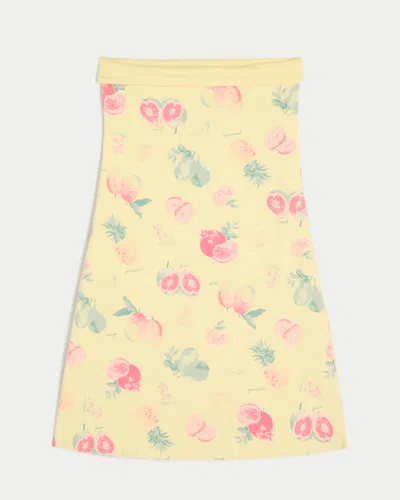 Hollister Taylor Reversible Tube Mini Dress In Multi