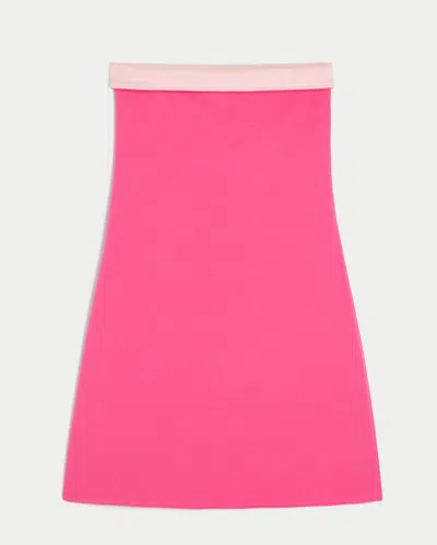Hollister Taylor Reversible Tube Mini Dress In Multi