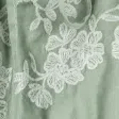 Hollister Strapless Embroidered Babydoll Dress In Multi