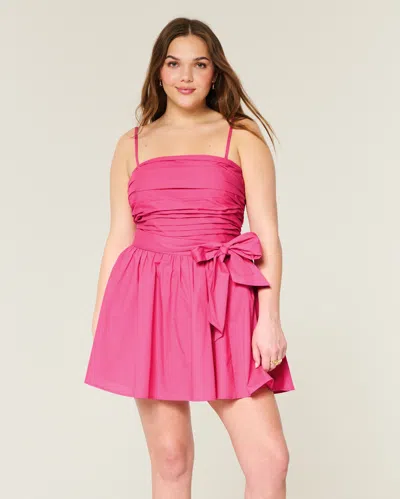 Hollister Strapless Bow Mini Dress