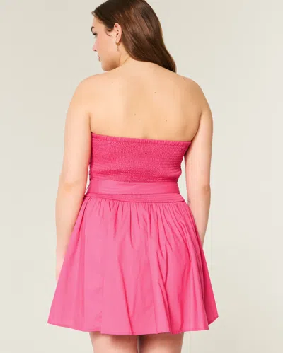 Hollister Strapless Bow Mini Dress