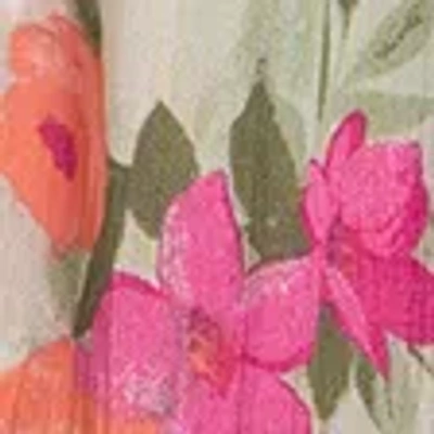 Hollister Strapless Smocked Maxi Dress In Multi