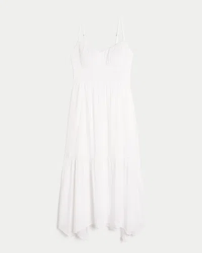 Hollister Maxi Dress In White
