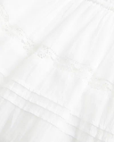 Hollister Strapless Smocked Bodice Mini Dress