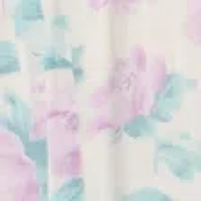 Hollister Short-sleeve Open-back Maxi Dress In Multi