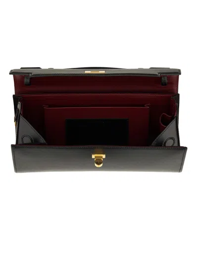Anya Hindmarch Clutch "mortimer" In Black