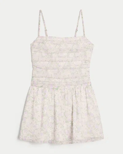 Hollister Chiffon Skort Dress In White