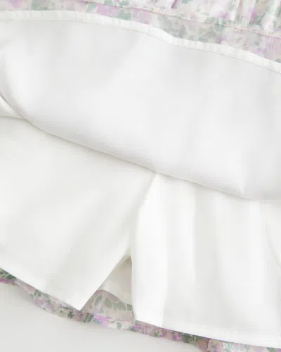 Hollister Chiffon Skort Dress In White