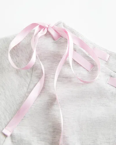 Hollister Easy Off-the-shoulder Tie T-shirt In White