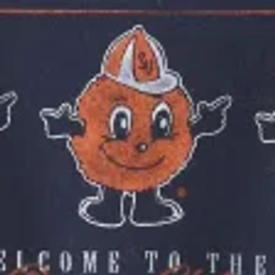 Hollister Easy Notch-neck Syracuse University Graphic Tee In Blue