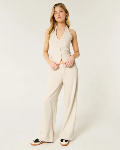 Hollister Livvy Low-rise Wide-leg Pants