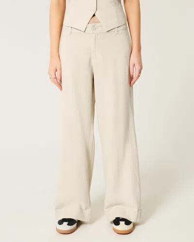 Hollister Livvy Low-rise Wide-leg Pants
