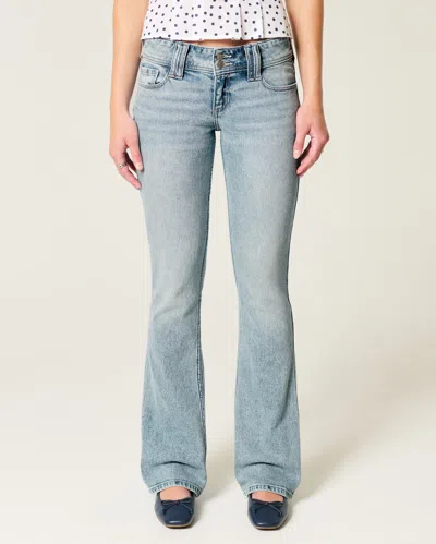 Hollister Low-rise Bootcut Jeans In Multi
