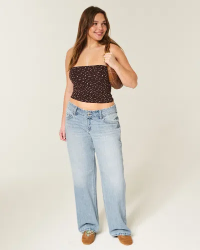 Hollister Low-rise Y2k Light Wash Baggy Jeans