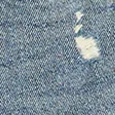 Hollister Low-rise Distressed Medium Wash Bootcut Jeans In Blue