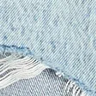 Hollister Curvy Low-rise Ripped Light Wash Baggy Jeans In Blue