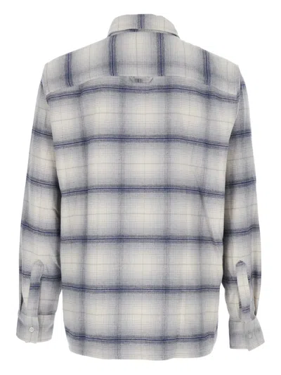 Won Hundred Classic-collar Check Shirt In Multi