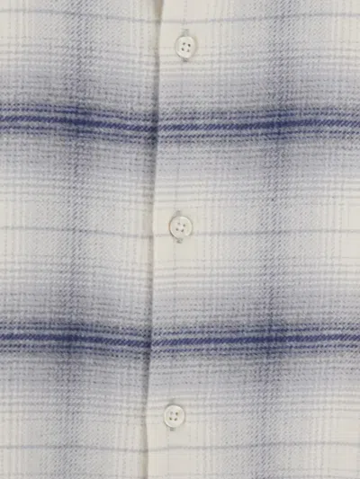Won Hundred Classic-collar Check Shirt In Multi
