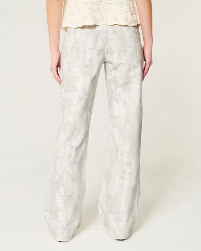 Hollister Low-rise Camo Baggy Jeans In Multi