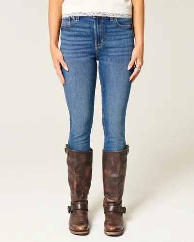Hollister High-rise Dark Wash Super Skinny Jeans