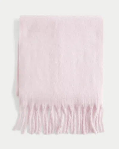 Hollister Woven Scarf In Purple