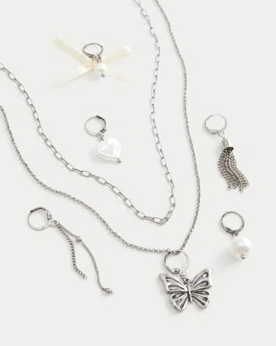 Hollister Belt Charm Set In Burgundy