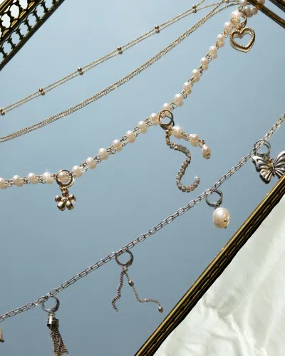 Hollister Belt Charm Set In Burgundy