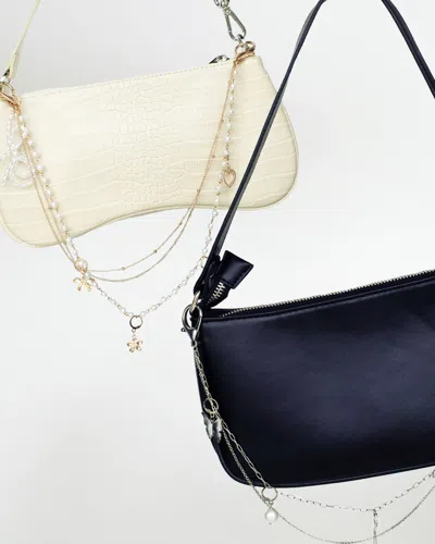 Hollister Belt Charm Set In Burgundy