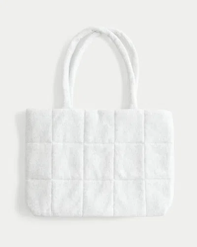 Hollister Feel Good Sleepover Bag In White