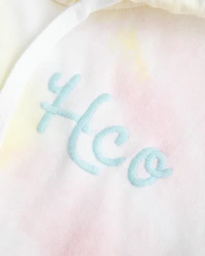 Hollister Terry Logo Graphic Wash Effect Zip-up Hoodie