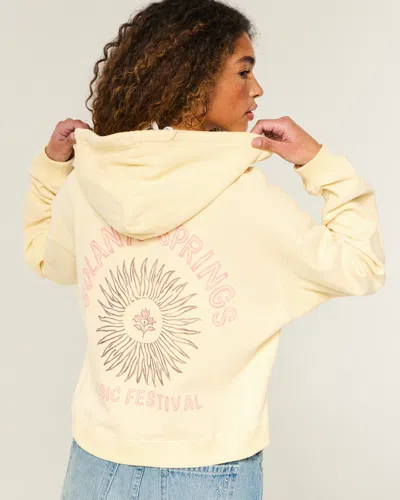 Hollister Easy Solana Springs Graphic Hoodie