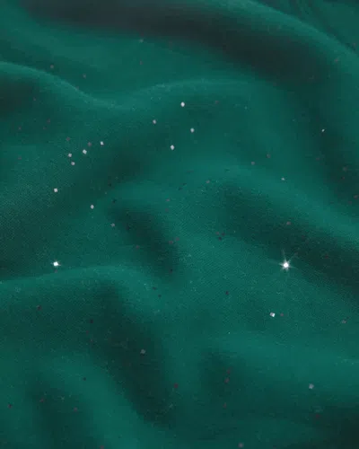 Hollister Oversized Sparkle Hoodie In Green