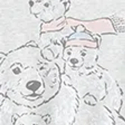 Hollister Oversized Mock-neck Bear Graphic Sweatshirt In Blue