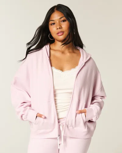 Hollister Oversized Zip-up Hoodie