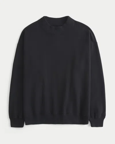 Hollister Oversized Mock-neck Sweatshirt
