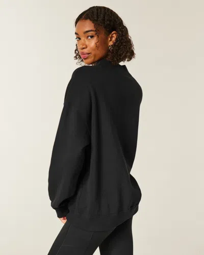 Hollister Oversized Mock-neck Sweatshirt