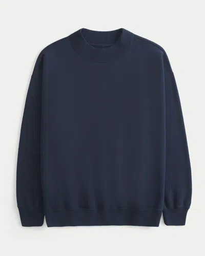 Hollister Oversized Mock-neck Sweatshirt