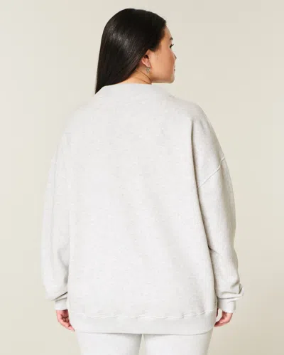 Hollister Oversized Mock-neck Sweatshirt