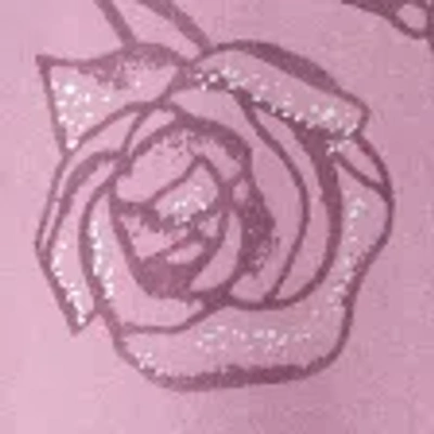 Hollister Oversized Sparkle Logo Graphic Hoodie In Pink